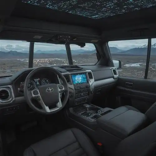 Toyota Tundra - Step inside the spacious and well-appointed cabin of the Tundra